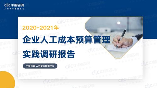 中智咨询 2021年企业人工成本预算管理实践调研报告